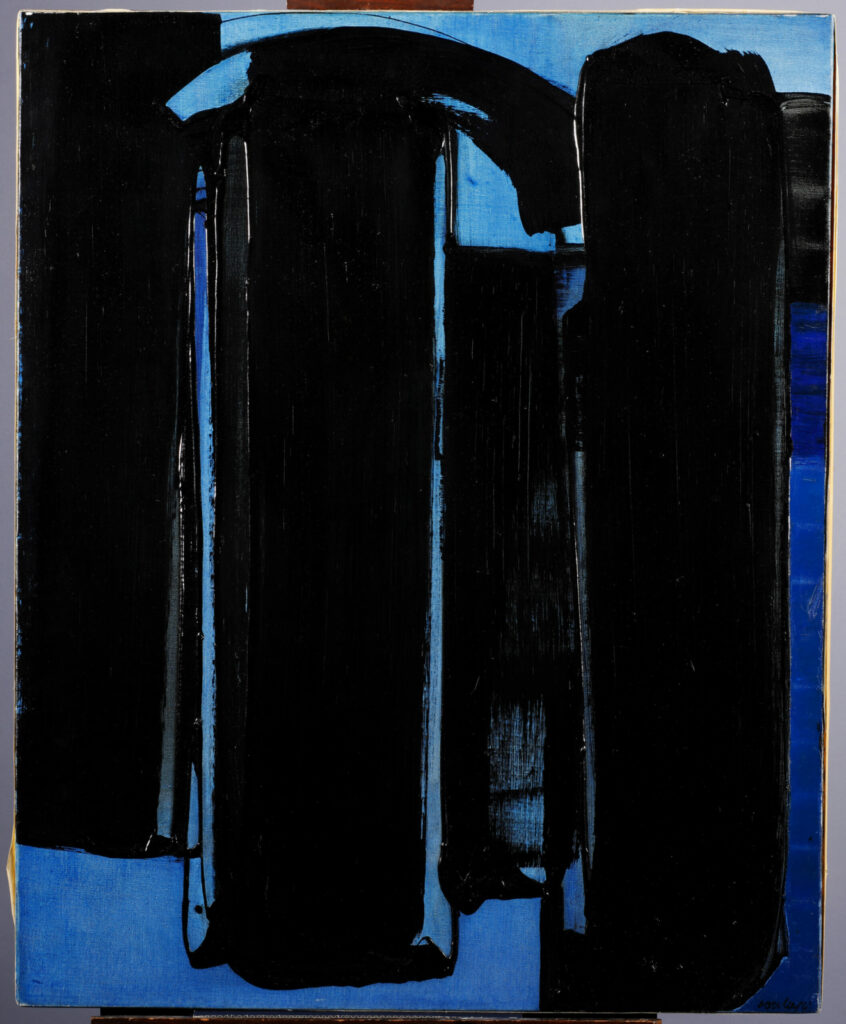 Pierre Soulages - 16 avril 1975, huile sur toile